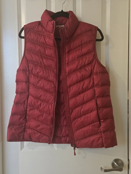 32 Degrees Jackets & Blazers - 32 Degrees Women's Red Quilted Puffer Vest